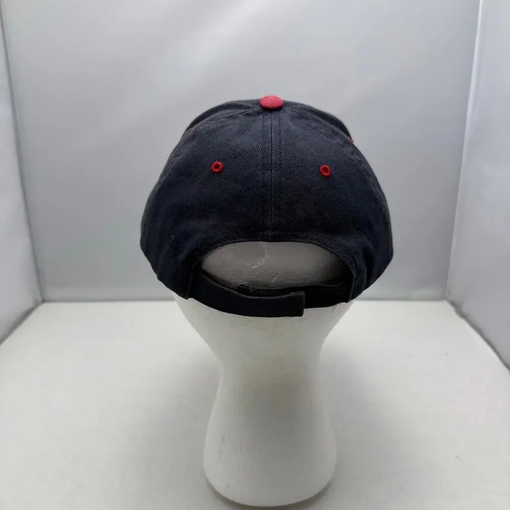 Boston Red Sox Navy Blue Flame Brim Youth Hook & Loop Hat '47 Brand
